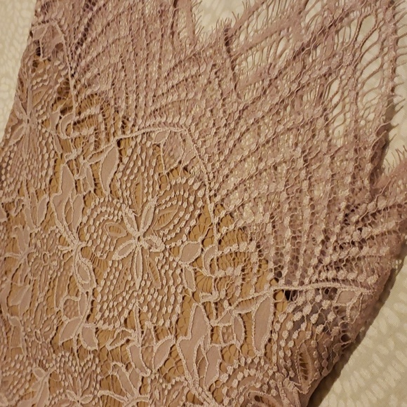 Express Pink Lace Racerback Tank Blouse Size S - Picture 4 of 14